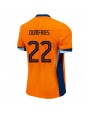 Niederlande Denzel Dumfries #22 Heimtrikot EM 2024 Kurzarm